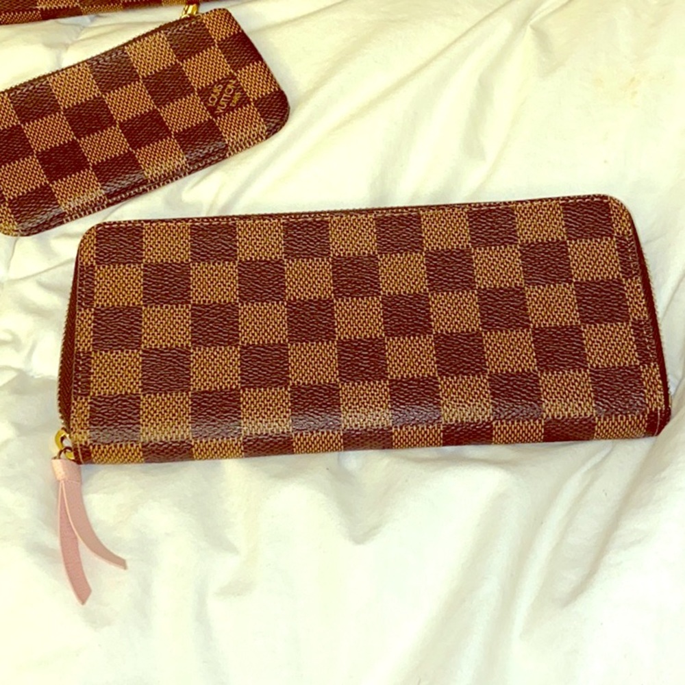 Damier Ebene Clemence Wallet